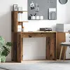 vidaXL Bureau Bois Ancien 102 x 50 x 124 cm Bois d'ingénierie
