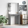 vidaXL Bureau Gris Sonoma 78,5 x 37 x 154,5 cm Bois d'ingénierie