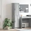 vidaXL Buffet Gris sonoma MDF Moyen Buffet Rectangulaire Moderne