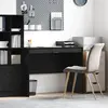 vidaXL Bureau Chêne noir 100 x 50 x 76 cm