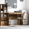 vidaXL Bureau Bois ancien 90 x 50 x 76 cm