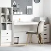 vidaXL Bureau Blanc 100 x 40 x 76 cm