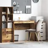 Bureau - rehausse bureau Vidaxl Bureau Bois Ancien 90 x 40 x 76 cm