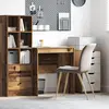 vidaXL Bureau D'écriture Bois Ancien Mdf 70 X 50 X 76 Cm Simple
