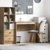 vidaXL Bureau Chêne artisanal 80 x 40 x 76 cm
