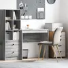 vidaXL Bureau Gris Sonoma 80 x 40 x 76 cm