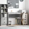 vidaXL Bureau Gris Sonoma 90 x 40 x 76 cm