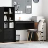 vidaXL Bureau Chêne noir 80 x 40 x 76 cm
