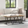 vidaXL Table basse Bois Ancien 100 x 50 x 40 cm
