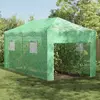vidaXL Vidaxl Serre Avec Cadre Pop-Up Vert 580x290x315 Cm Acier