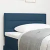 vidaXL Vidaxl Tête De Lit Design Lignes Bleue 100 Cm Tissu