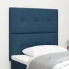 vidaXL Tête De Lit Vidaxl Boutonnée En Bleu 90 Cm En Tissu