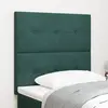 vidaXL Tête De Lit Vidaxl Boutonnée Vert Foncé 90 Cm Velours