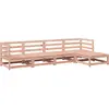 vidaXL Salon de jardin 5 pcs bois massif sapin de douglas