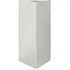 vidaXL Jardinière triangulaire 40x34,5x70 cm acier inoxydable