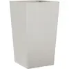 vidaXL Jardinière 45x45x75 cm acier inoxydable