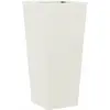 vidaXL Jardinière blanc 35x35x75 cm acier