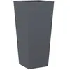 vidaXL Jardinière anthracite 35x35x75 cm acier