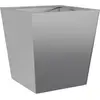 vidaXL Jardinière 40x40x40 cm acier inoxydable