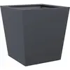 vidaXL Jardinière anthracite 40x40x40 cm acier