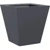 vidaXL - Plantenbak - 30x30x30 - cm - staal - antracietkleurig