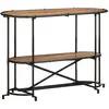 vidaXL Table console 110x42x76 cm bois massif d'acacia
