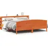 vidaXL Cadre de lit sans matelas cire marron 180x200cm bois pin massif