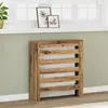vidaXL Cache-radiateur chêne artisanal 78x20x82 cm bois d'ingénierie