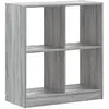 vidaXL Bibliothèque sonoma gris 68,5x32x75 cm bois d'ingénierie