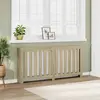 vidaXL Cache-radiateur chêne sonoma 175x20x82 cm bois d'ingénierie