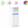 vidaXL Buffet avec LED blanc 72x34x100 cm bois d'ingénierie