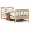 vidaXL Cadre de lit sans matelas 150x200 cm bois de pin massif