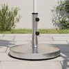 vidaXL Base de parasol pour mâts Ø32/38/48 mm 25 kg rond
