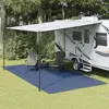 vidaXL Tapis de tente bleu 6x3 m