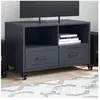 Meuble tv anthracite 68x39x43,5 cm acier Vidaxl 795201