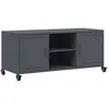 Meuble tv anthracite 100,5x39x43,5 cm acier Vidaxl 190239