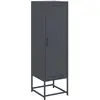 vidaXL Buffet haut anthracite 36x39x123 cm acier
