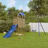 vidaXL Aire de jeux d'extérieur bois de pin imprégné