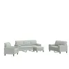vidaXL Ensemble de canapés 4 pcs et coussins et traversins velours