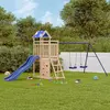 vidaXL Vidaxl Aire De Jeux D'extérieur Bois De Pin Massif