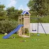 vidaXL Vidaxl Aire De Jeux D'extérieur Bois De Pin Massif
