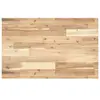 vidaXL Dessus de meuble de salle de bain non traité bois d'acacia