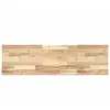 vidaXL Dessus de meuble de salle de bain non traité bois d'acacia