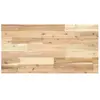 vidaXL Dessus de meuble de salle de bain non traité bois d'acacia