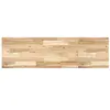 vidaXL Dessus de meuble de salle de bain non traité bois d'acacia