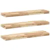 vidaXL Étagères flottantes 3 pcs 100x20x4 cm acacia massif non traité
