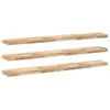 vidaXL Étagères flottantes 3 pcs 140x20x4 cm acacia massif non traité