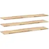 vidaXL Étagères flottantes 3 pcs 160x30x2 cm acacia massif non traité