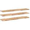 vidaXL Étagères flottantes 3 pcs 140x30x2 cm acacia massif à l'huile