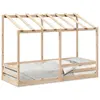 vidaXL Lit pour enfants avec toit 90x190 cm bois massif de pin